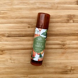 TRAVEL: Solid Body Butter For Dry Skin - Coconut Free - Body Care, Lotion - Mountain View Soap Unscented and Scent Sticks:_Peach Champagne_SINGLE: Travel-Sized Stick