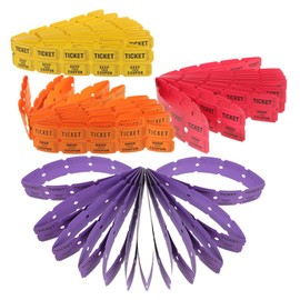 Operitacx Raffle Tickets Bunte Lose Für Tombola Gewinnspiele Und Feste Und Ideal Für Veranstaltungen Und Wettbewerbe