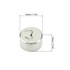 QWORK Double Hook Physics Weights Set, 10pcs 100g Metal Weights