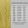 9KM DWLIFE Kevlar Cord 0.8~3.5mm Braided Kevlar Line 100ft~200ft Kevlar