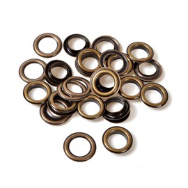 WedDecor Iron Eyelets Grommets with Washers for Yoga Mat, Tarpaulin, Pool Covers, Leather Crafting, Vinyl Banners, DIY Projects and Rust Proof,20mm, Silver, 50pcs