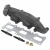 A-Premium Left Engine Exhaust Manifold Kit W/Gasket & Studs &