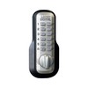 Single Cylinder Keyless Electronic Deadbolt Finish: Satin Nickel Brass