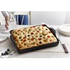 Emile Henry, Charcoal Focaccia Bread Pan/Detroit Style Pizza Dish, 15.9