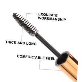 Healvian 10 Pack Round 10ml Refillable Mascara Bottles Eyelash Mascara Tube for Diy Compact Easy to Use