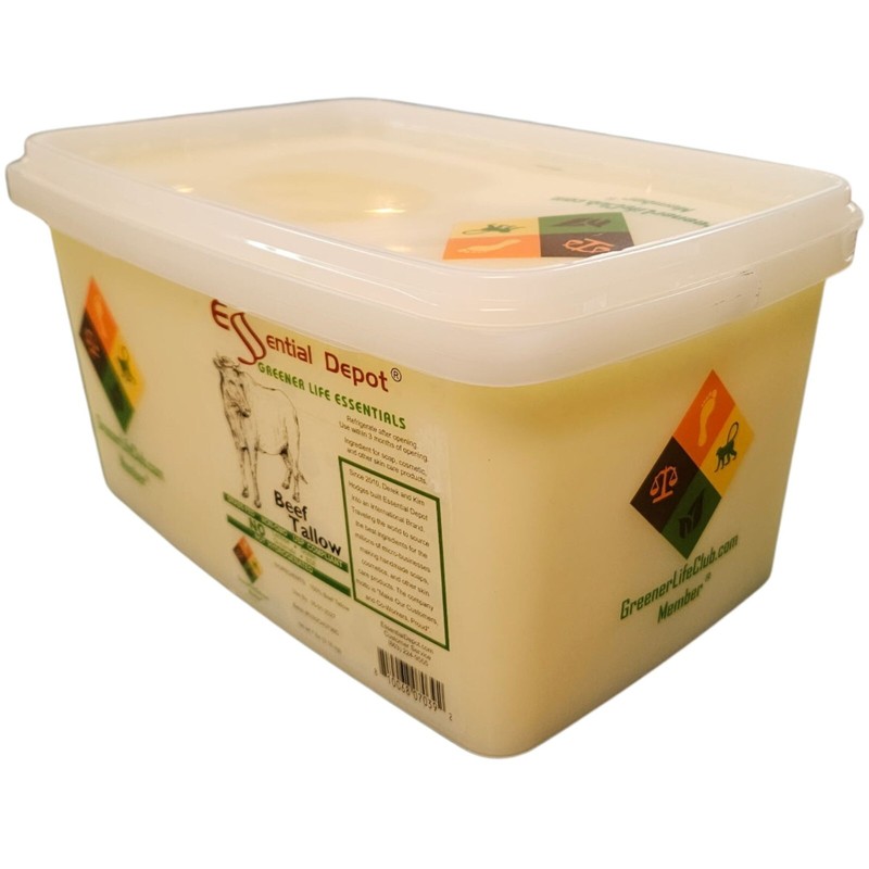 Essential Depot Beef Tallow - 7 lb - PP container