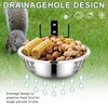 Zliiesns Metal Squirrel Feeders for Outside,Squirrel House for Outdoors, Durable