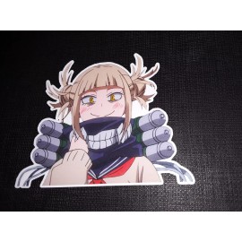 Toga Himiko from My Hero Academia Glossy Sticker Anime Waterproof!