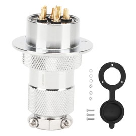 Aviation Plug Socket Compact Size Stable Performance Plugging Unplugging Resistance AC DC