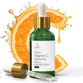 Suero de Vitamina C EXCELLENCE UNIQUE - Fuerza Profesional Orgánica para una Piel Radiante - Suero Facial Diario para Aclarar e Hidratar la Piel del  