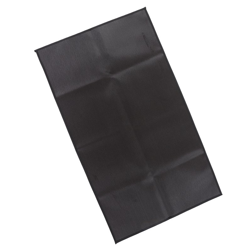 Grill Mat Fireproof Heat Resistant Insulated Pad Protector Black for
