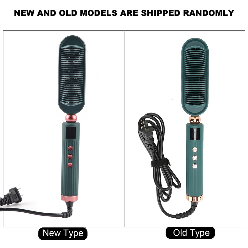Professional Electric Hair Comb Brush Ionic Hair Straightener Hairstyling Tool