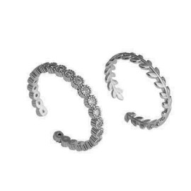 Stocking Stuffers Holiday Outfits for Women 2024 Leaf Ring Silver Adjustable Rings for Women Gold Leaf Statement Ring Cubic Zirconia Ring Hypoallergenic Open Rings Jewelry