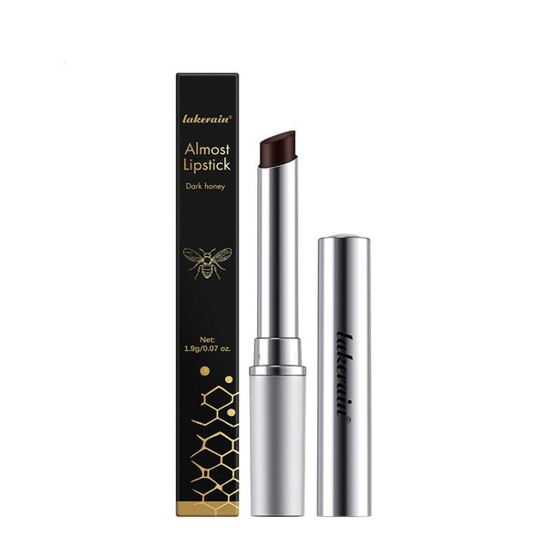 gcdat Almost Lipstick Brown Tinted Lip Balm in Black Honey,