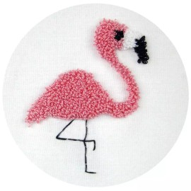 Design Works DIY Design Works Flamingo Punch Needle Craft Kit 237