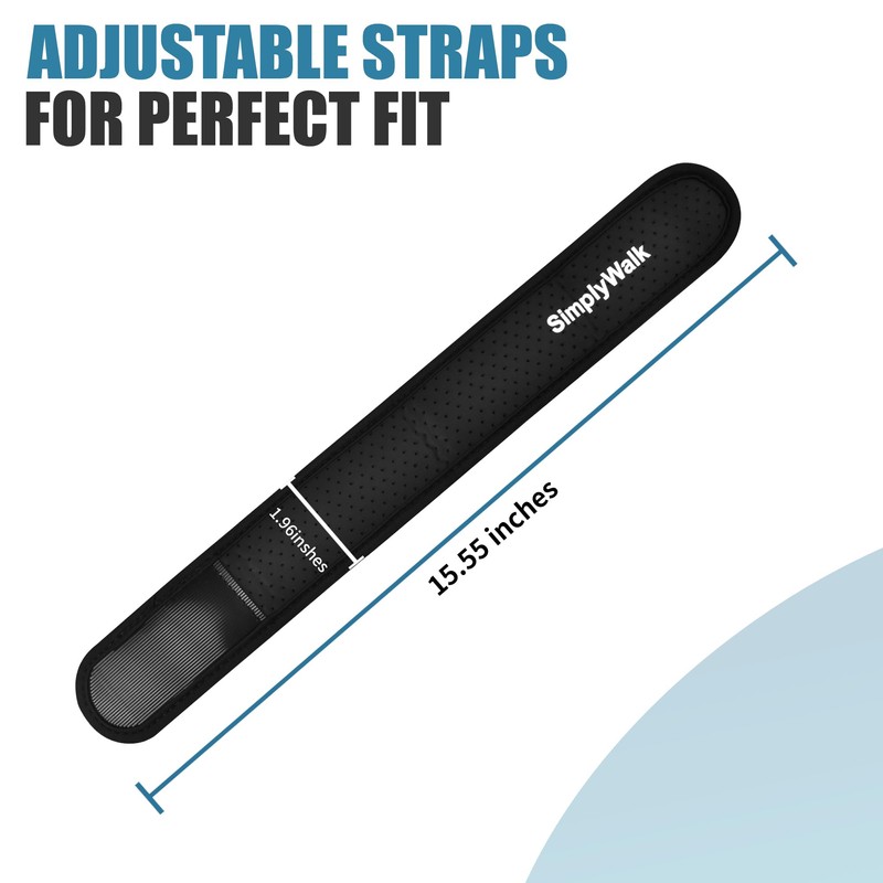 SimplyWalk Ankle Band for Fitbits & Smartwatches, Softwear Ankle Band