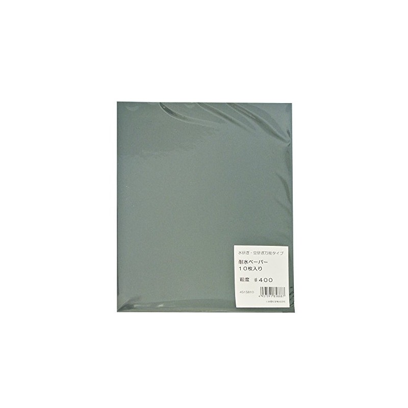 Sankyo Rikaku Water Resistant File, Pack of 10, #400, Bag