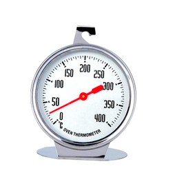 Dial Oven Thermometer, Stand Up Stainless Steel Cooking Thermometer for BBQ Baking