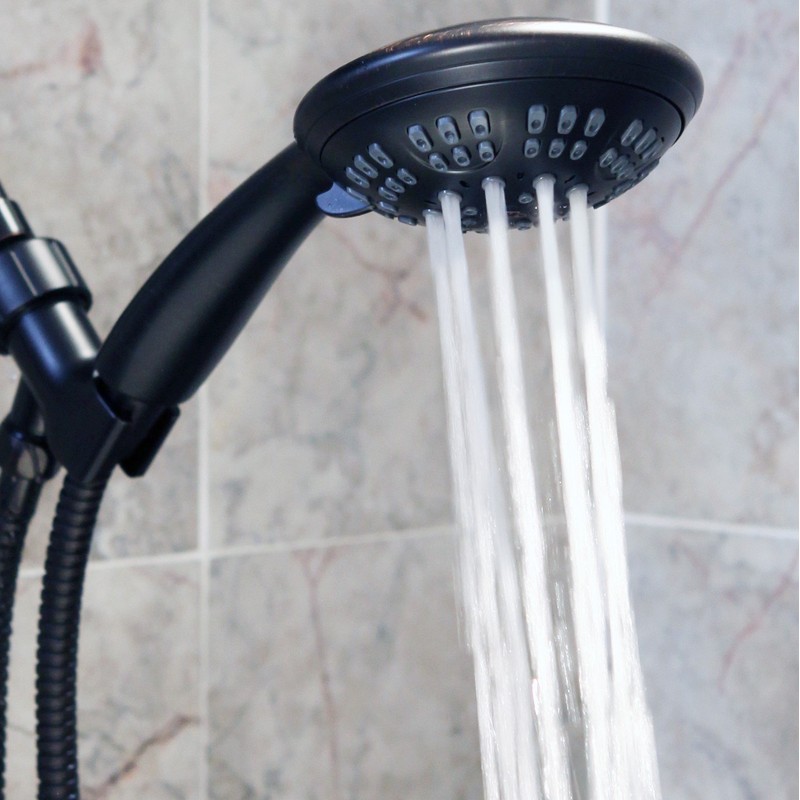 6 Function Luxury Handheld Shower Head - Adjustable High Pressure