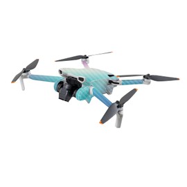 MightySkins Carbon Fiber Skin Compatible with DJI Mini 3 - Vivid Fog | Protective, Durable Textured Carbon Fiber Finish | Easy to Apply | Made in The USA