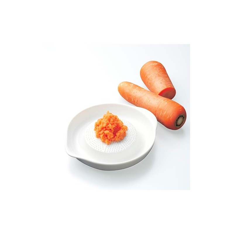 Kai KAI KITCHEN DH8036 Ceramic Grater, Non-slip, Dishwasher Safe, Made