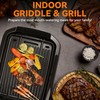 Baker’s Friend Indoor Griddle & Grill, Electric Griddle with 2