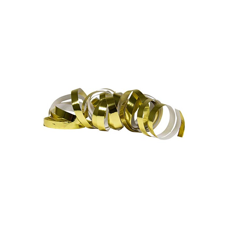 Folat - Serpentine metalliche color oro 4m - 2 pezzi