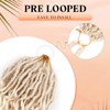Blonde Pre-Looped New Goddess Locs Crochet Hair for Black Women-8