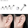From da Phactory Surgical Stainless Steel Series Pearl Labret, 14