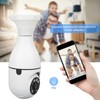 Security Camera WiFi 1080P 2.4GHz 360 Degree E27 Motion Detection