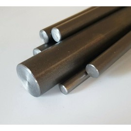 Metal Rod Bar Bright Mild Steel (EN1A) 3mm to 18mm Diameter, up to 600mm Long (3mm, 600)