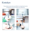 Koatukys 010389-45 Plunger Rubber O-Ring for Waste Drain Valve Compatible