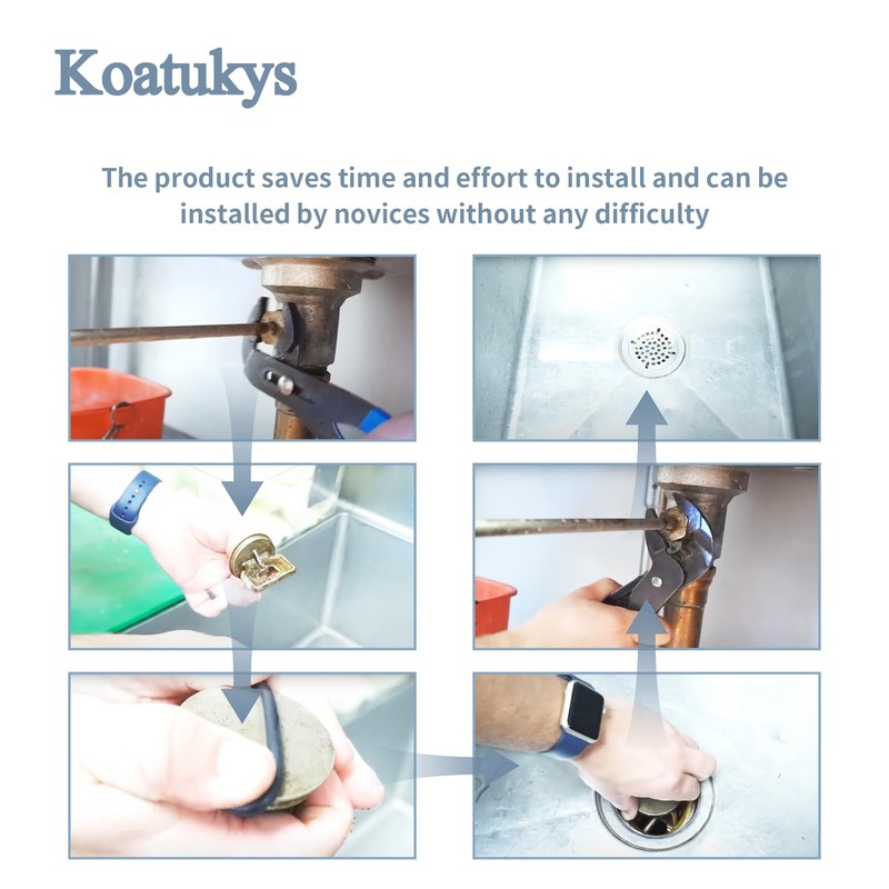 Koatukys 010389-45 Plunger Rubber O-Ring for Waste Drain Valve Compatible