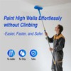 Nichiyo 4 Pcs 10 Inch Ceiling Paint Roller with Shield