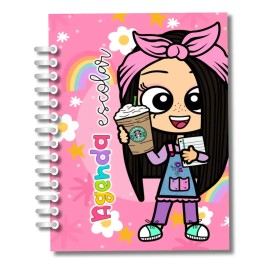 Agenda Docente Escolar 26/27 Pasta Dura Mod. School #4