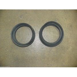 Aftermarket Replacement Set of 2 Belts Compatible with Buehler Farm King 5' Cut Finish Mowers Code 904251