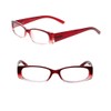 5 Pack Spring Hinge Reading Glasses Rectangular Fashion Quality Readers