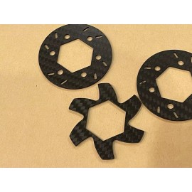 G-MZ 1 set Carbon Fiber Brake Disk for 1/5  HPI 5sc Baja 5B