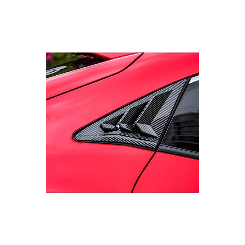 XHQ for 10th Gen Honda Civic Hatchback Rear Window Louver