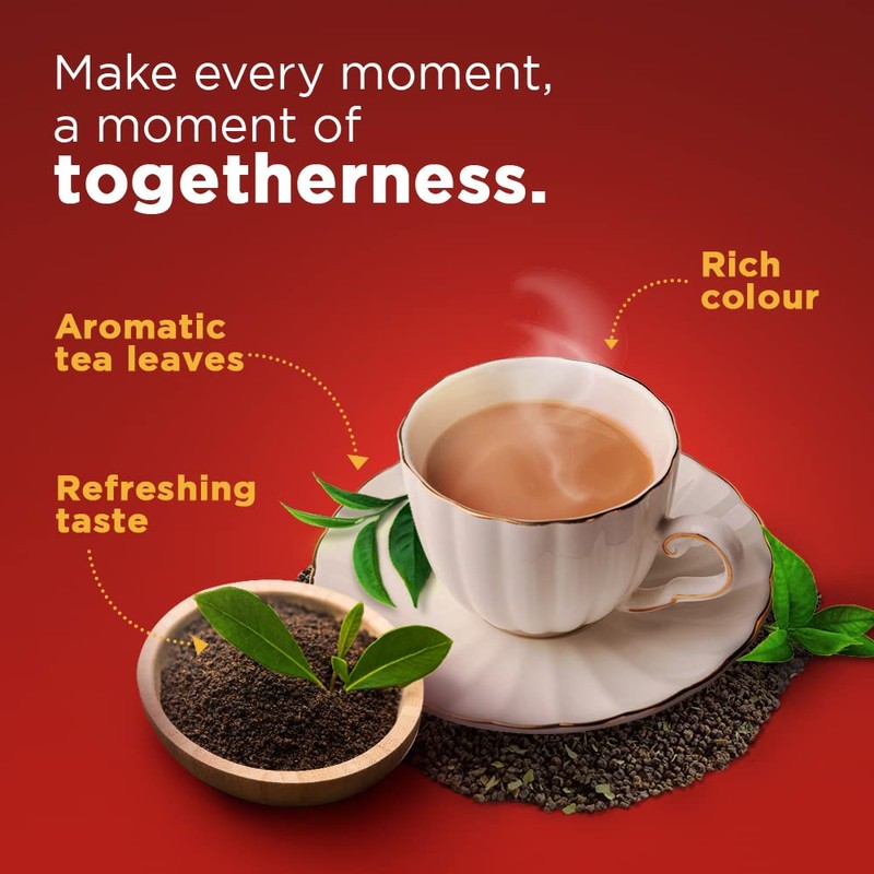 Brookebond Red Label Tea Chai 250 Grams Pack - India
