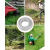 QWORK® Brush Cutter Thread, Steel Wire Trimmer Line 3 mm