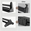 Pull Out Clothes Hanger Rail for Closet, Adjustable Heavy Duty