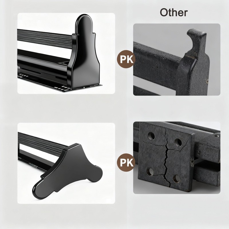 Pull Out Clothes Hanger Rail for Closet, Adjustable Heavy Duty