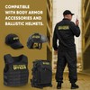 Security Patches for Vest, Embroidered Patches Security Enforcement Officer for
