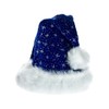 Ciffre Set of 5 Christmas Hats Santa Hat Blue Plush