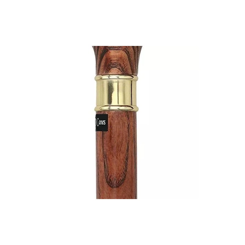 Royal RC Canes Extra Long, Super Strong Espresso Derby Walking