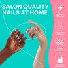 French Tip Press On Nails Almond Short | GJZEZ Soft