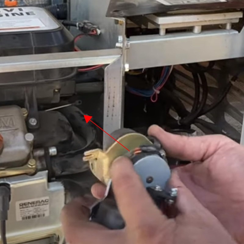 Stepper Motor Assembly 0G6453 0G6454 for GENERAC Guardian - Compatible