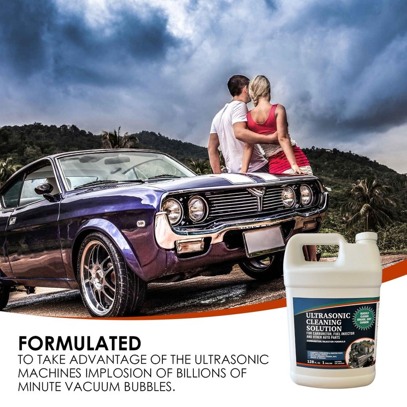 NORTHWEST ENTERPRISES Ultrasonic Cleaner Solution for Carburetors and Engine Parts.
