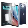 Nixinioo 3 Pack Tempered Glass Screen Protector for Motoroal Moto